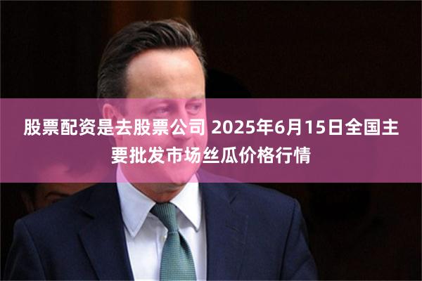 股票配资是去股票公司 2025年6月15日全国主要批发市场丝瓜价格行情