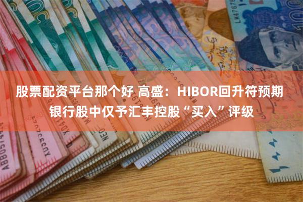 股票配资平台那个好 高盛：HIBOR回升符预期 银行股中仅予汇丰控股“买入”评级